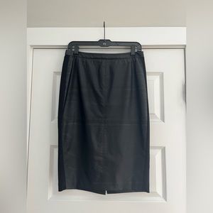 The Limited Faux Leather Skirt - Size 8